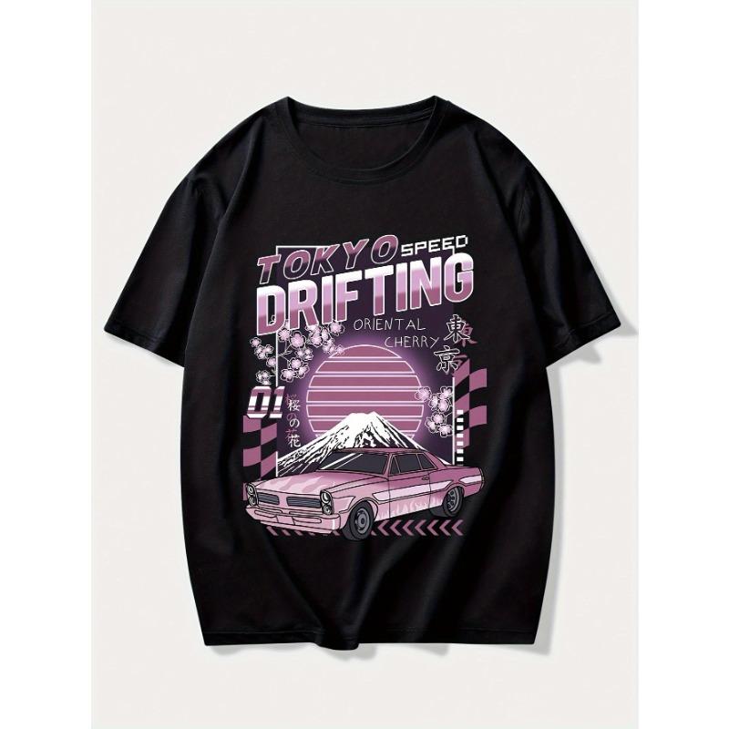 Men s round neck short sleeve T-shirt S