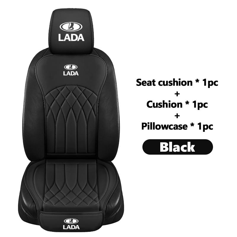 AGRWZB1 Car Seat Cushion Winter Warm Front Chair Breathable Anti-Slip Pad For Lada Vesta Granta Largus Vaz Samara Vesta Niva 4X4 2110