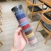 20pcs/Canned Hair Bands New Rubber Band Women Tied Towel Ring Bold High Elastic Hair Rope Simple Headband.