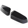 For Ford Ranger  2024 Car Sticker Rearview Side Mirror Cover Wing Cap Exterior Door Rear View Case Trim Carbon Fiber Look