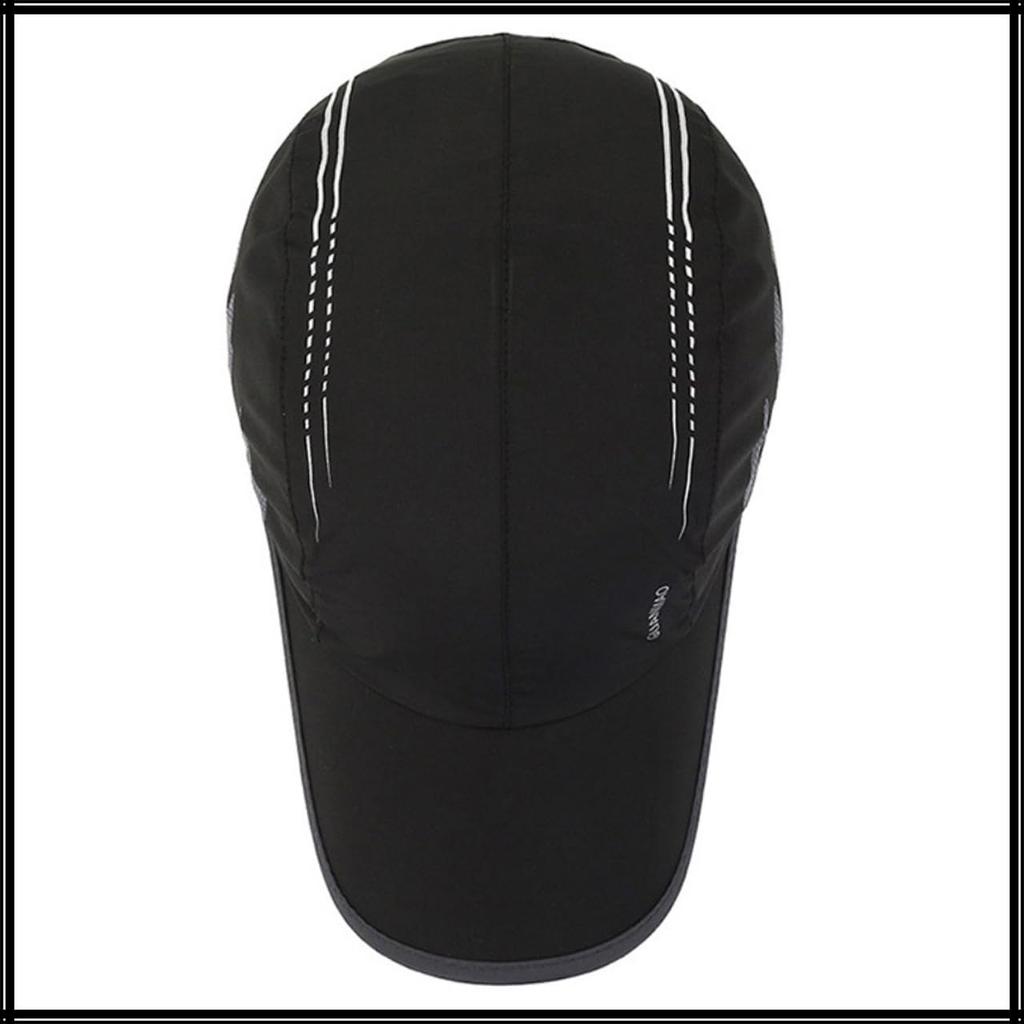 Quick Sun CZA487 [White Fang] Hut, Kappe, Trocknend, Schutz, Outdoor, Sport, Laufen, Reisen, Herren, Damen, (Schwarz)