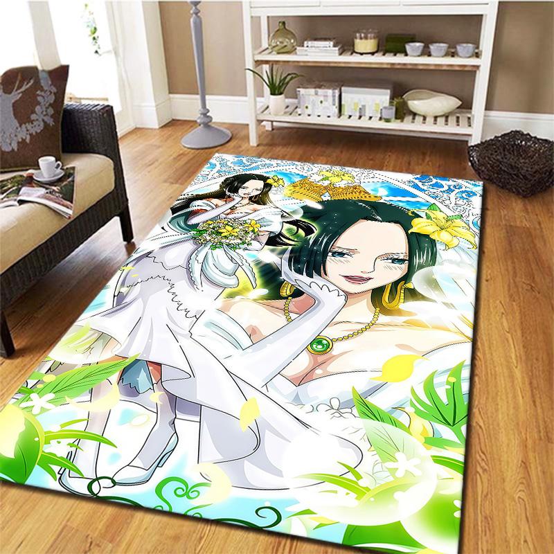 Boa Hancock Carpet Rug For Living Room Bedroom Home Sofa Decoration,kids Play Nonslip Floor Mat