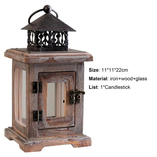 Practical Candle Holder Retro Widely Use Stable