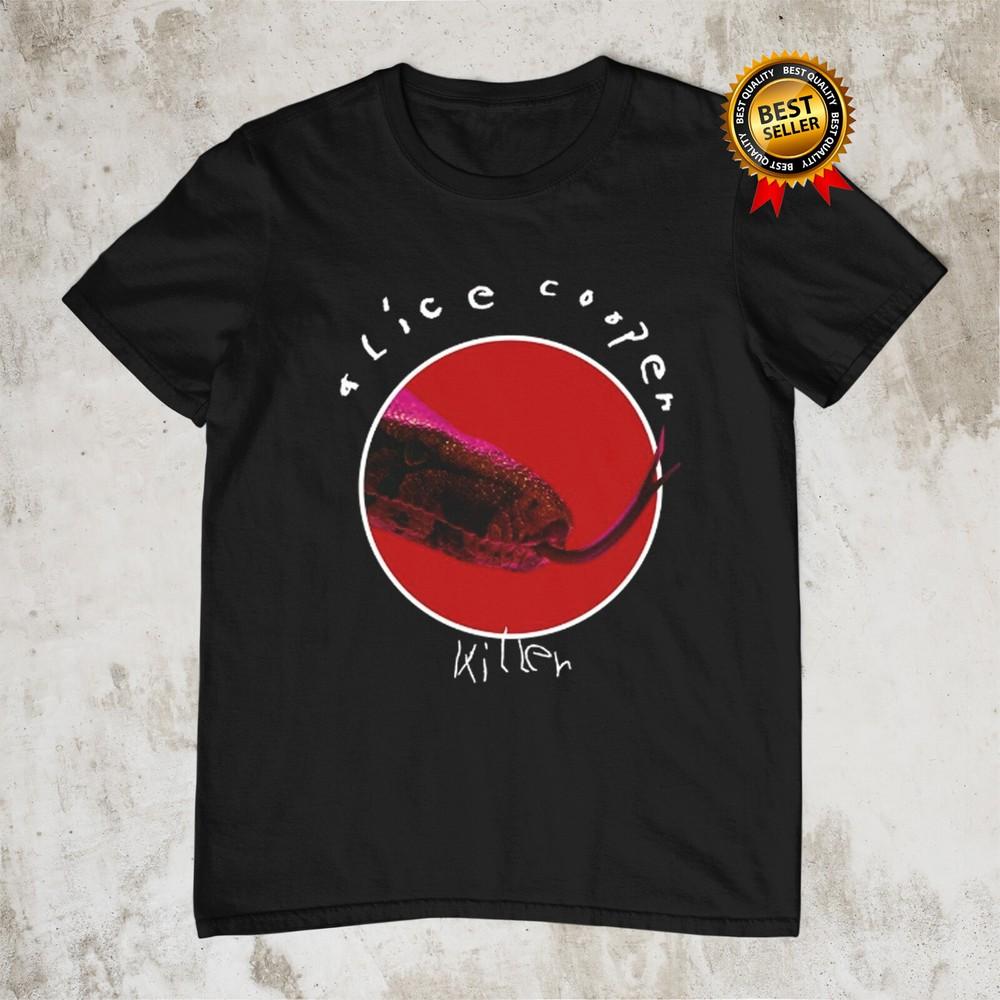 

ALICE COOPER- Killer New Album Gift For Fan Black All Size T-Shirt Unisex T-Shirt XL