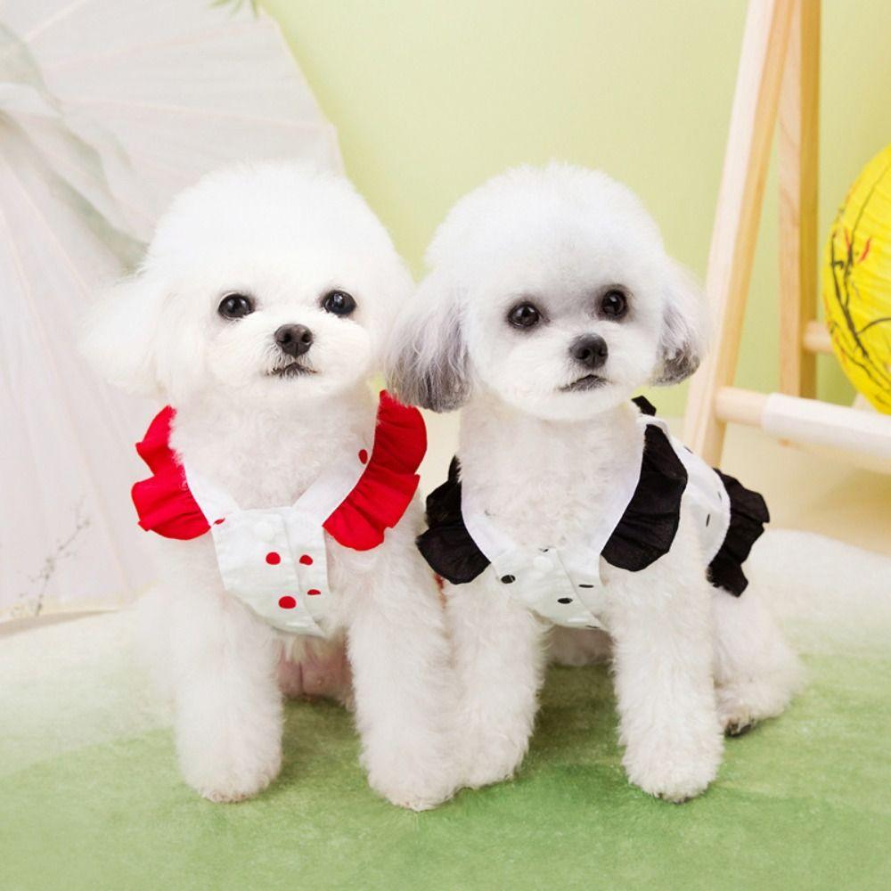 Breathable Dog Princess Dress Cute Pet Clothes Pet Chest Strap Pet Skirt for Puppy Kittens