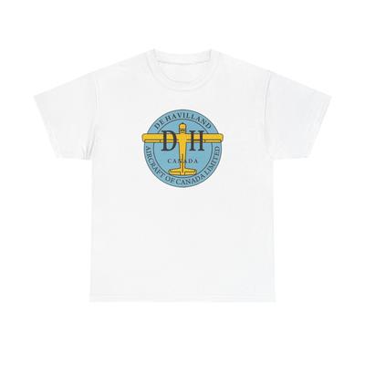 Vintage Flugzeug Unisex T-Shirt, De Havilland Canda Luftfahrt-Shirt, Flugzeugliebhaber