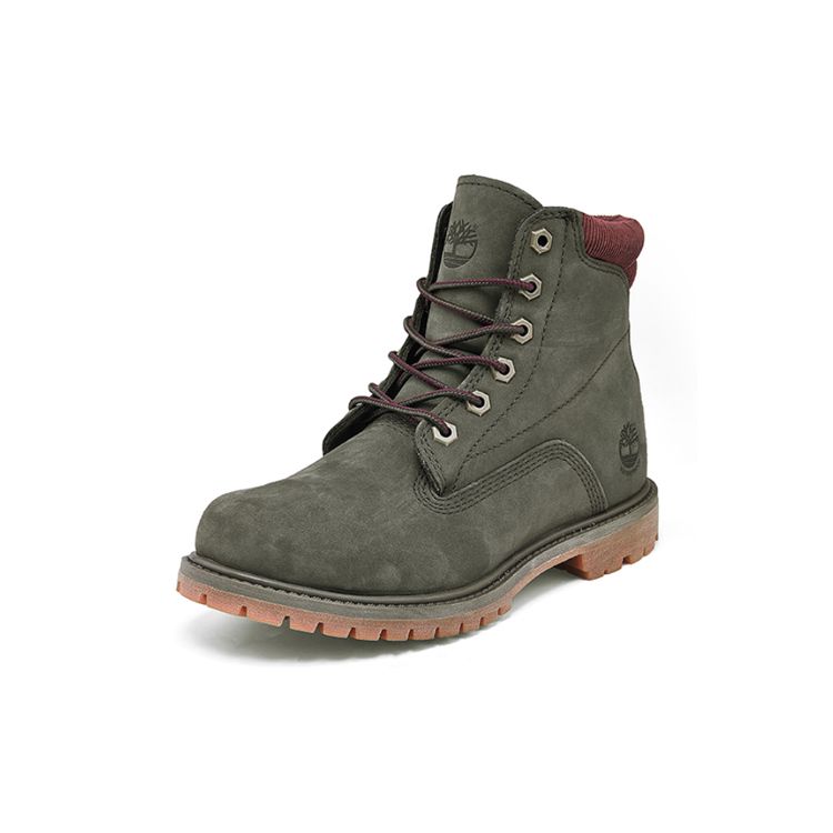 Timberland 6 Inch Outdoor Casual Work Boots Women boots Olive A2DWF