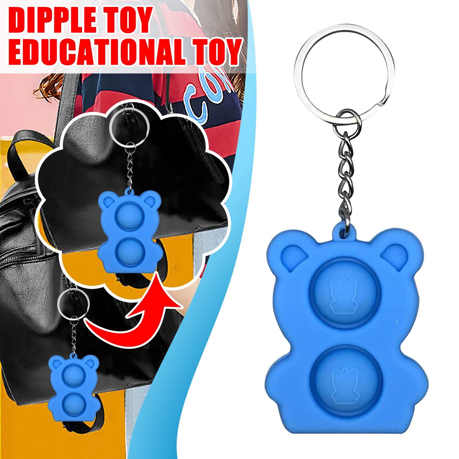 

Сенсорные игрушки из силикона Push Bubble подходят для снятия стресса у детей