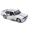 Bburago 1/24 scale BMW M3 (E30) 1989 White / Diecast Model Car, Finished Product, 21100 W