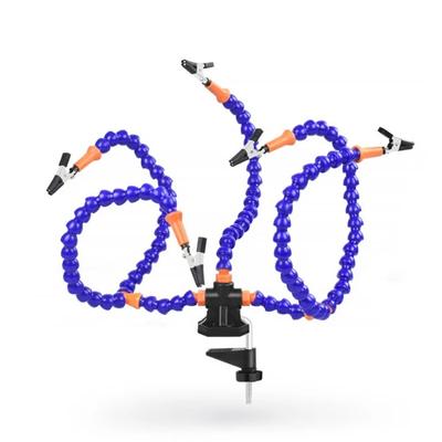 Multi Soldering Helping Hand Tool Table Clip Third Hand Soldering Stand Welding PCB Holder Flexible Arm Soldering Tool