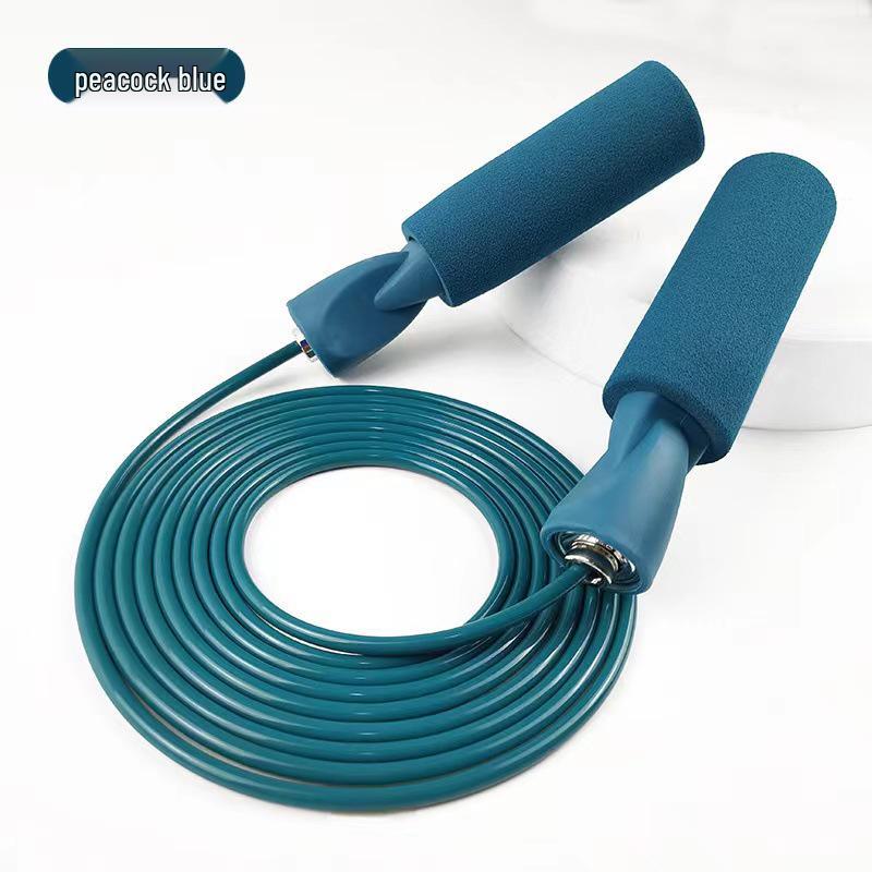 Adjustable Speed Jump Rope for Students and Adults - Ideal for Exams, Sports, Fat Burning, and Weight Loss with Steel Wire Bearings