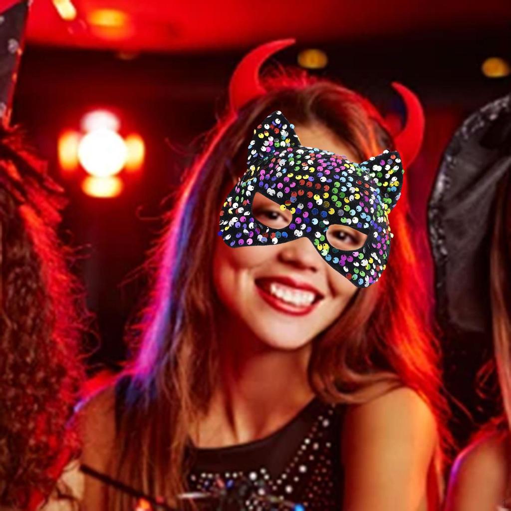 Masquerade Comfortable Face Cover for Club Cosplay Party Festival Halloween