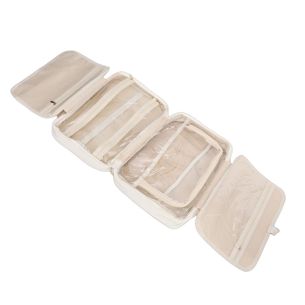Travel Toiletry Bag Multifunctional Large Capacity Foldable Portable Hanging Cosmetic Makeup Bag  