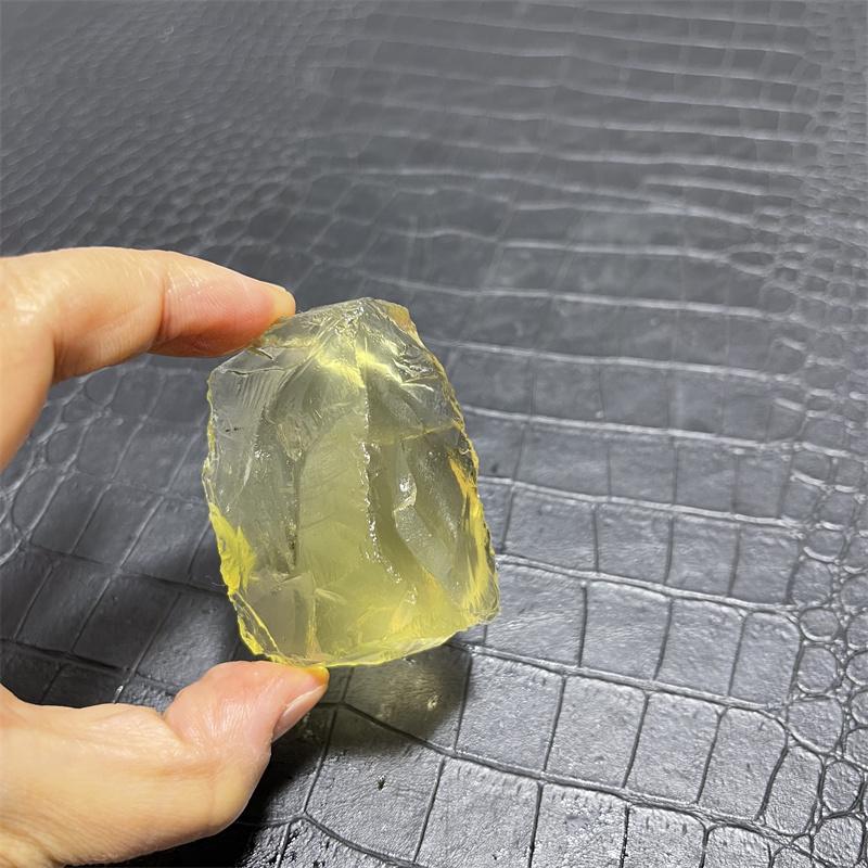 Natural Topaz Crystal Rough Raw Stone Rock Specimen Brazil