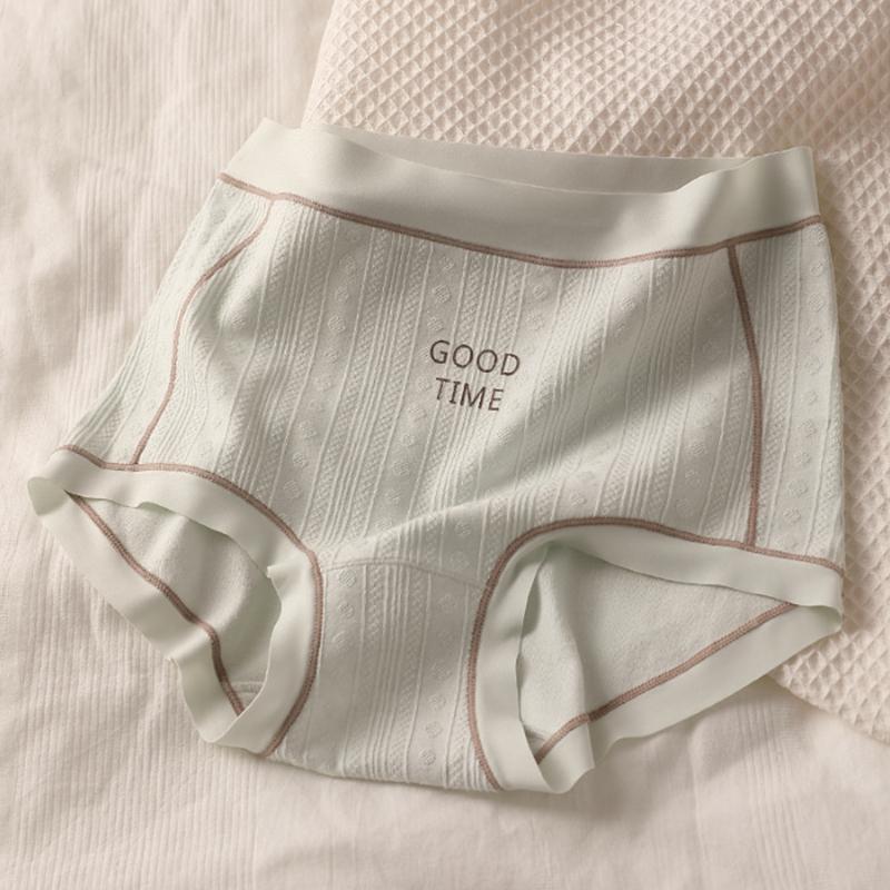 Women Underwear Cotton Panties Cute Panty Middle Waist Briefs Comfortable Soft Underpants M-XXL