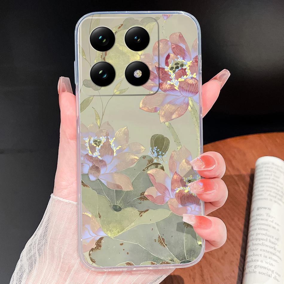 Case For Xiaomi 15T Pro Creative Funny Phone Shell For Xiaomi 15 T Transparent Soft Silicone Lightweight Protective Back Cover