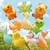 Matte Animal-Shaped Balloon Clips for Kindergarten Activity Decor