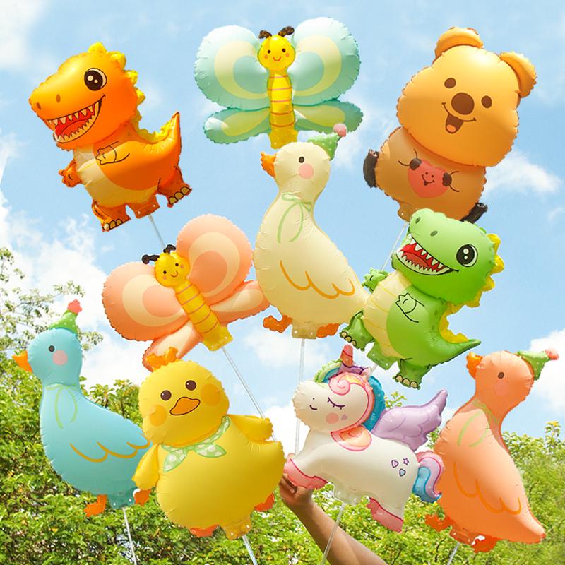 Matte Animal-Shaped Balloon Clips for Kindergarten Activity Decor