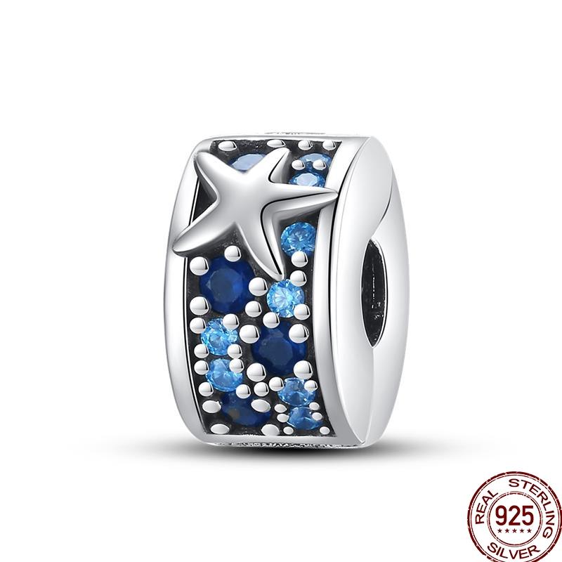 Copper Ocean Series Octopus Starfish Sea Fish Charms Beads Fit 3Mm Bracelets Diy Madam Jewelry Gift