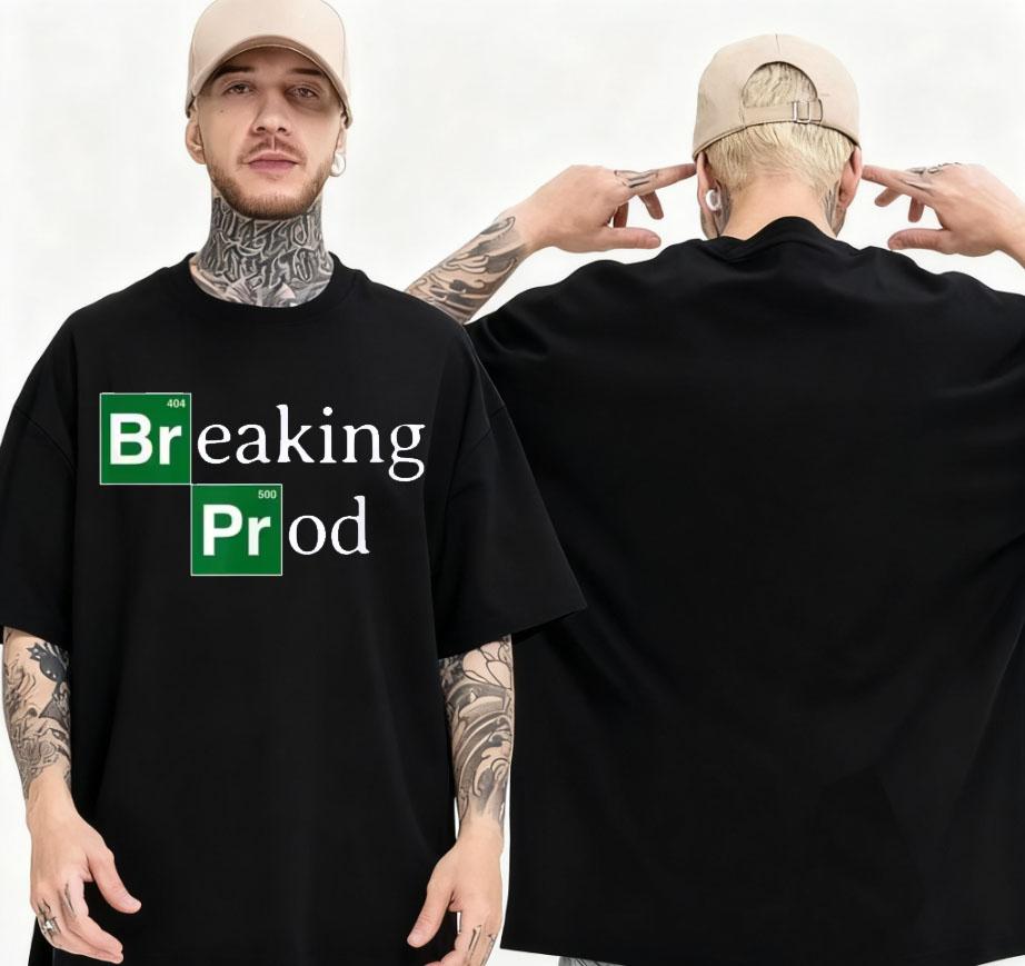 In The Summer of 2025 Meme Tshirt Developed By Prod Was Broken Mens 100 Cotton Tshirt Was Loose with Short Sleeves S