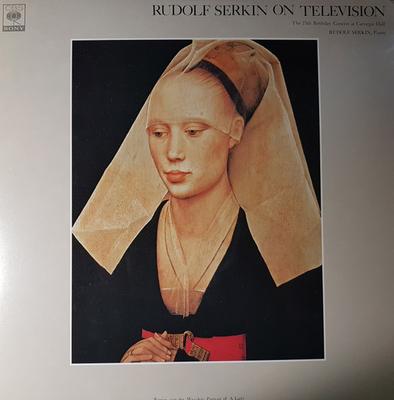 LP Record RUDOLF SERKIN - Rudolf Serkin On Television The 75t FCCA4945 CBS SONY Japan Classical Used