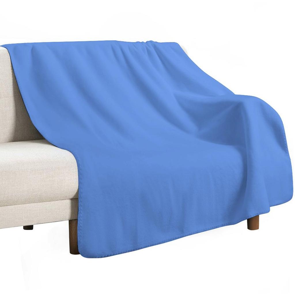 Coperta Blu Fiordaliso Sottile Morbida per Notti Estive