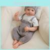 Silicone Reborn Doll 19inch With Realistic Features For Collectors And Giftgiving