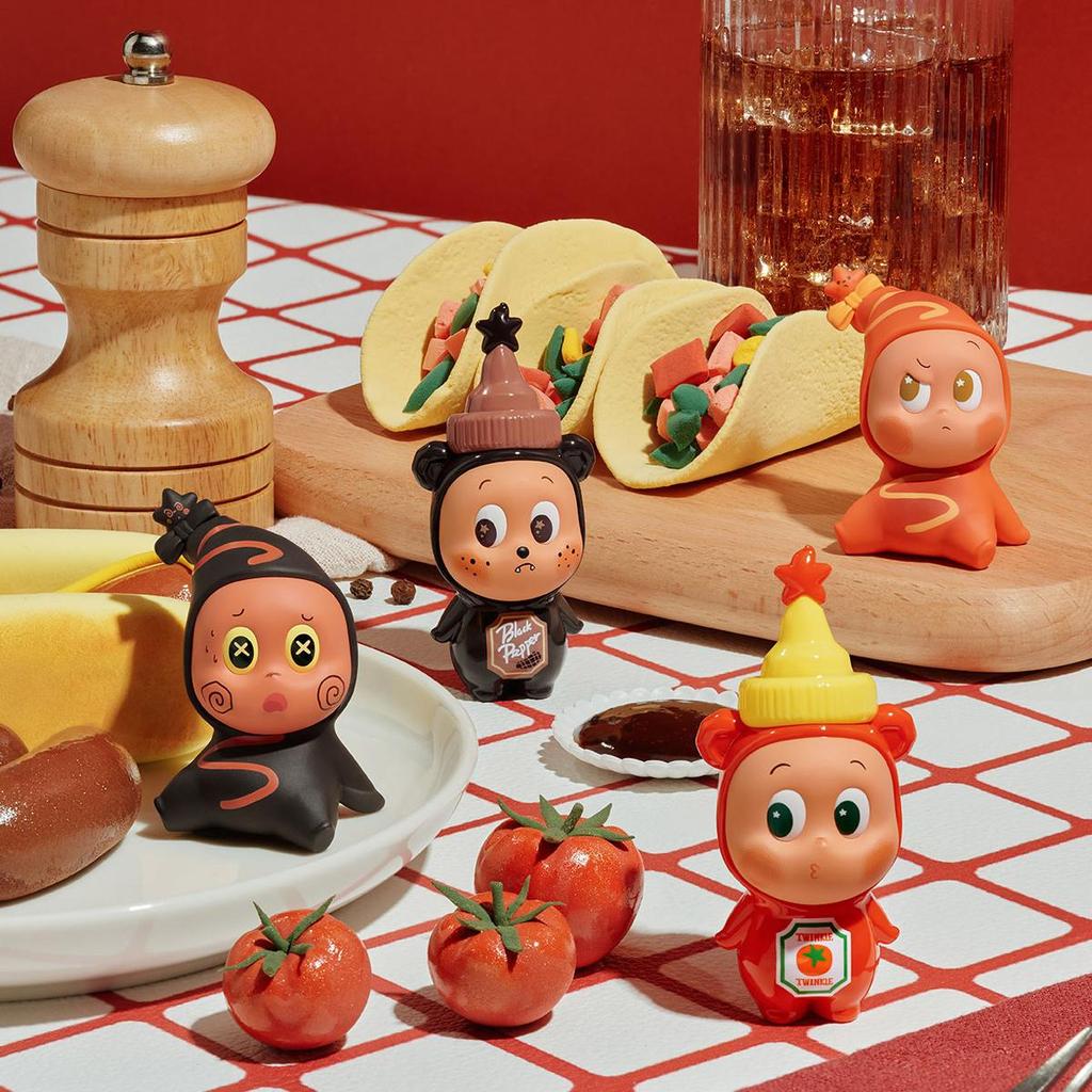 POP MART Twinkle Twinkle Create Your Taste Series Figures - B (Single Pack / 9-Piece Set)