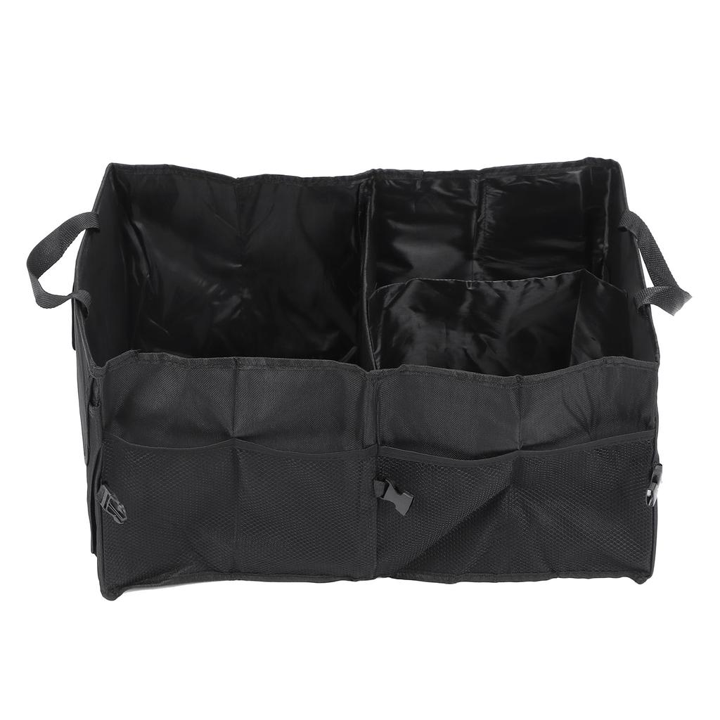 Collapsible Storage Bag Large Capacity Multi Compartment Storage Tote Bag for Home Use