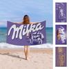 Chocolate Brand M-Milka Big Microfiber Beach Towels Quick Dry Towel Sand Beach Towels Pool Towel for Travel Swim Pool Yoga