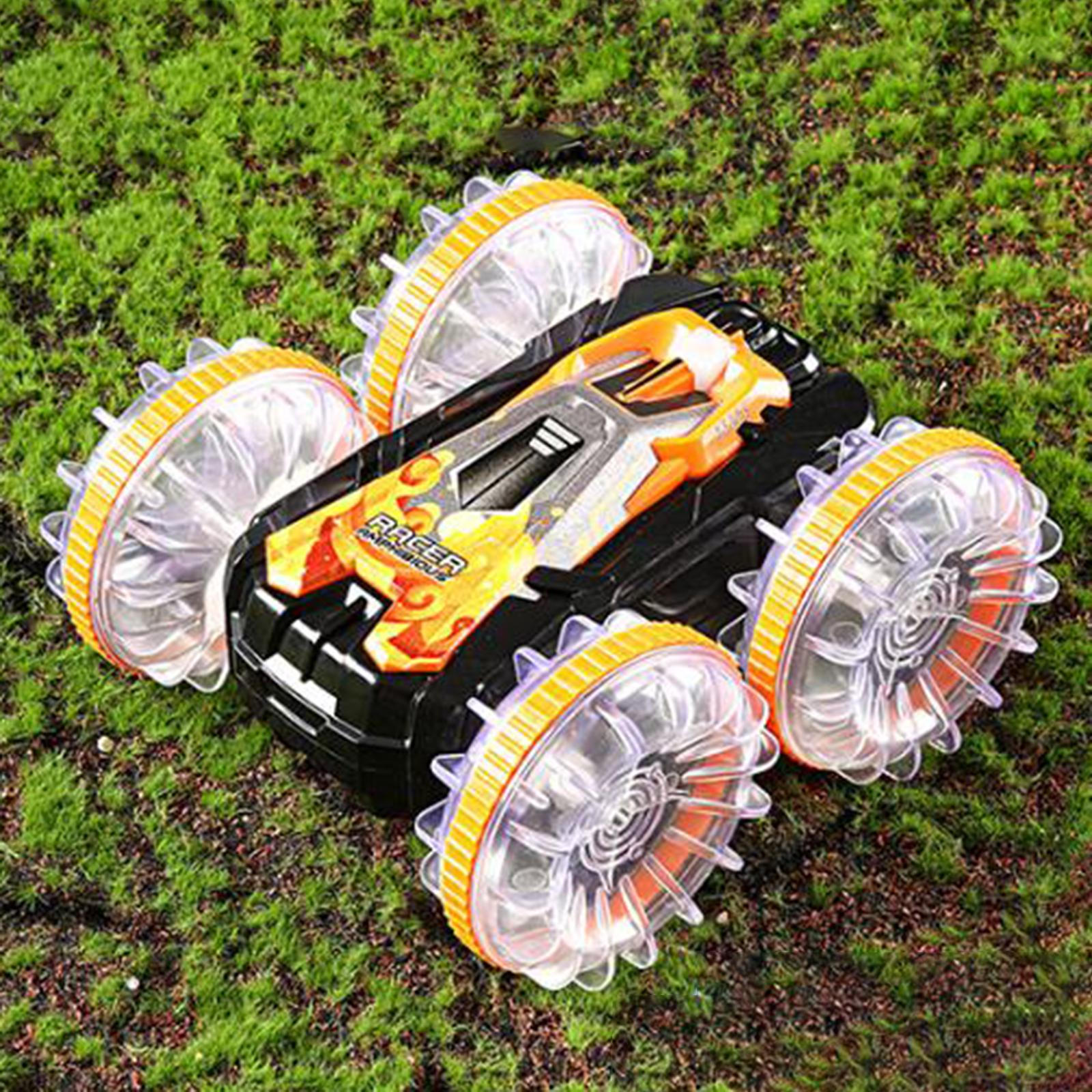 

Радиоуправляемый автомобиль-амфибия, водный наземный игровой автомобиль, игрушка для детей, подростков оранжевый