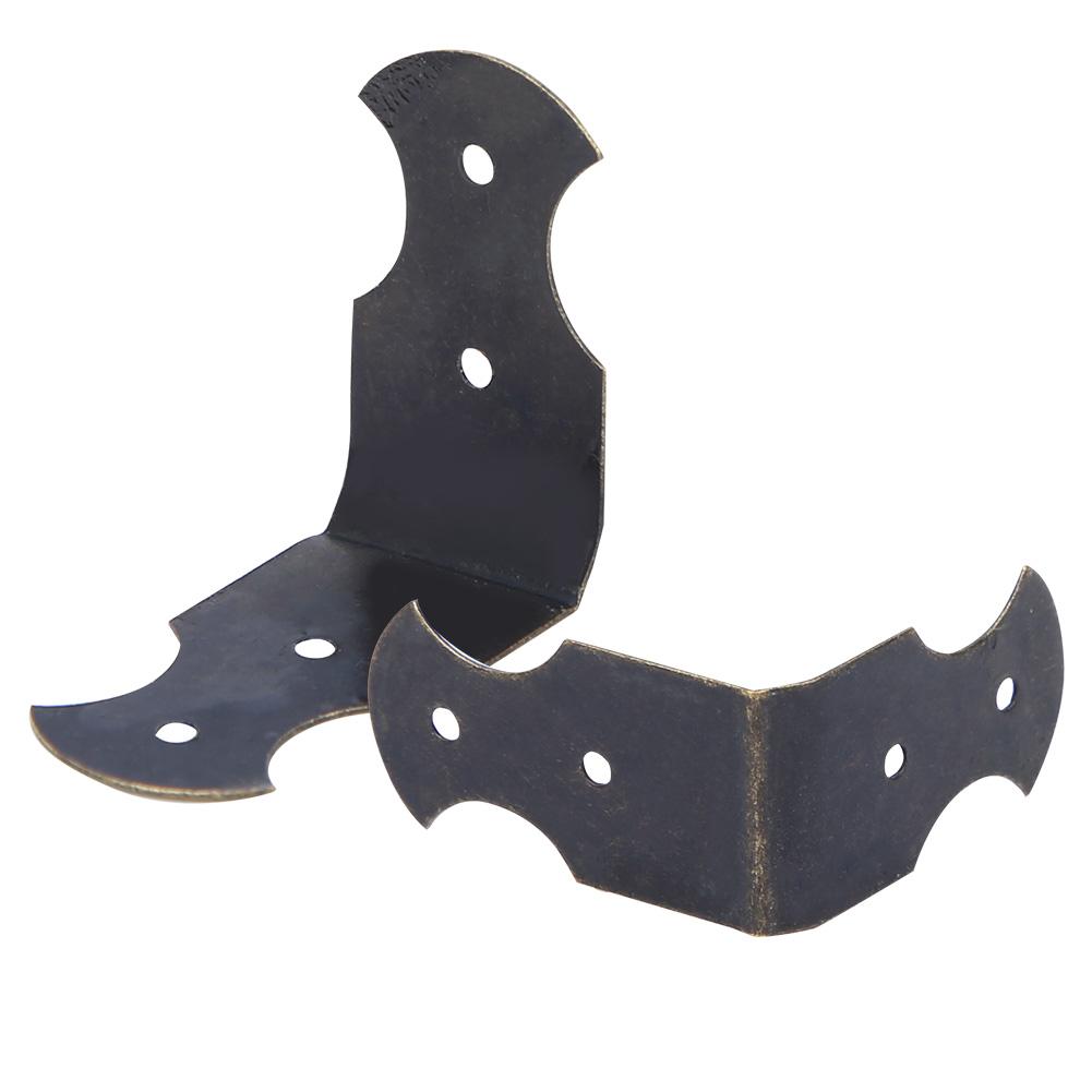 50PCS Wooden Case Corner  or Jewelry Box   Cover Guard Bronze   Corner