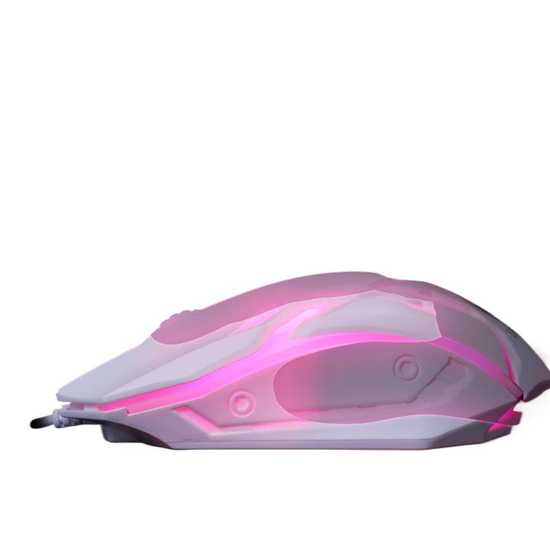 Mouse Gamer Silencioso Iluminado S1 da Limei com Fio USB para Desktop e Notebook