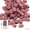 20 Pieces Practical 80-180 Grit Sanding Caps Great For Nail Cutters Suitable For Manicure Pedicure And Podiatry