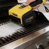 Wireless Electric Grill Brush LED Light Deep Cleaning Brush Electric Roller Brush  Barbecue Grill