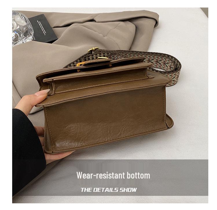 Versatile Women's Fashion Bag: Double & Single Shoulder Strap Crossbody