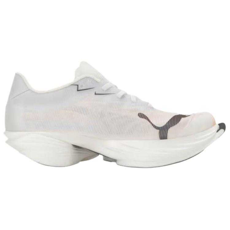 Puma Fast-R Nitro Elite 3 Comfortable Soft Support Lightweight Racing Running Shoes Men Sneaker White Orange Blue 313418-01