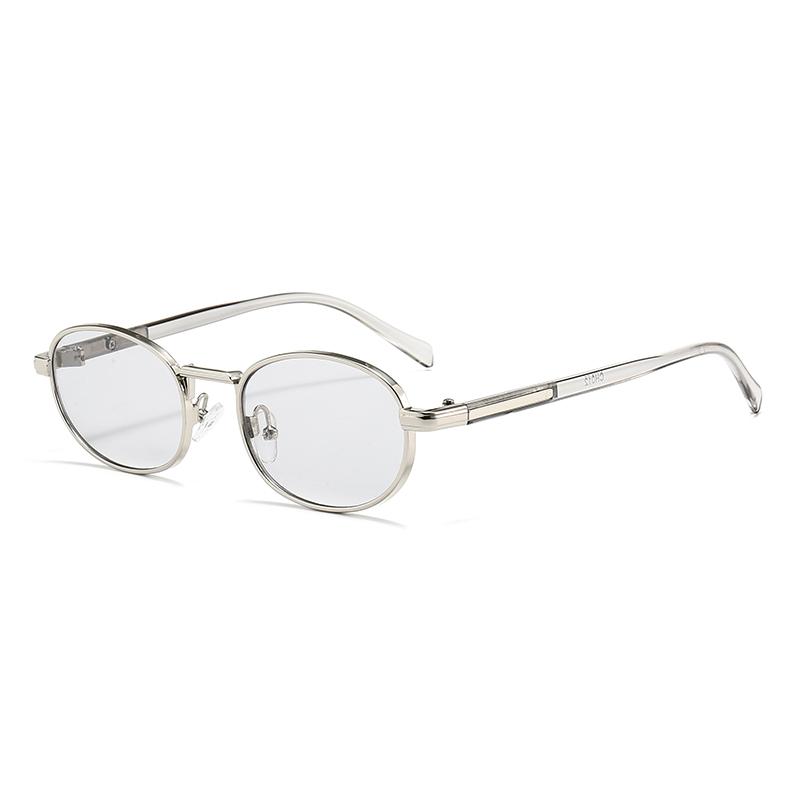 Xiaomi Vintage Small Oval Sunglasses for Men Women UV400 Alloy Frame Multi Color Retro Street Daily Shades