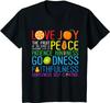 Love Joy The Fruit of The Spirit Is Peace Patience Kindness T-Shirt Casual Cotton Daily Four Seasons Oversized T Shirt Tees