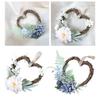 Flower Wreath Garland Wall Hanging for Valentine'S Day Farmhouse Decoration