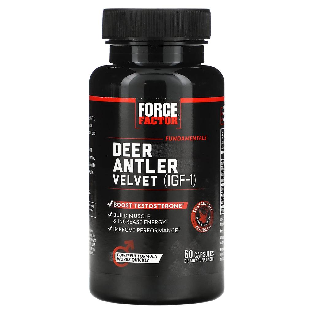 Deer Antler (Igf-1), 60 Capsules