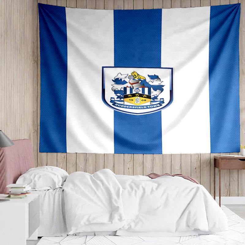 Yorkie Football Spirit Tapestry, Unique Design Tapestry, Suitable for Bedroom,Livingroom, Playroom,Heartwarming Fan Holiday Gifts