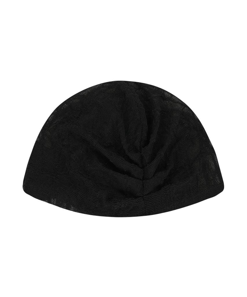 ILLIGO Bow Lace Beanie Black