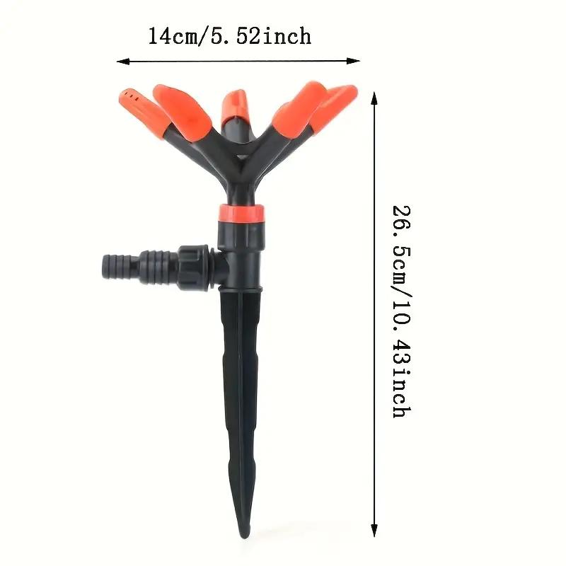 360 Degree Can Be Connected Garden Automatic Rotary Sprinkler Garden Garden Irrigation Lawn Spray Watering Sprinkler Watering