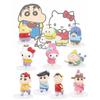Cute Crayon Shin-chan Sanrio Collaboration Figures Pvc Blind Box Gashapon Collectibles