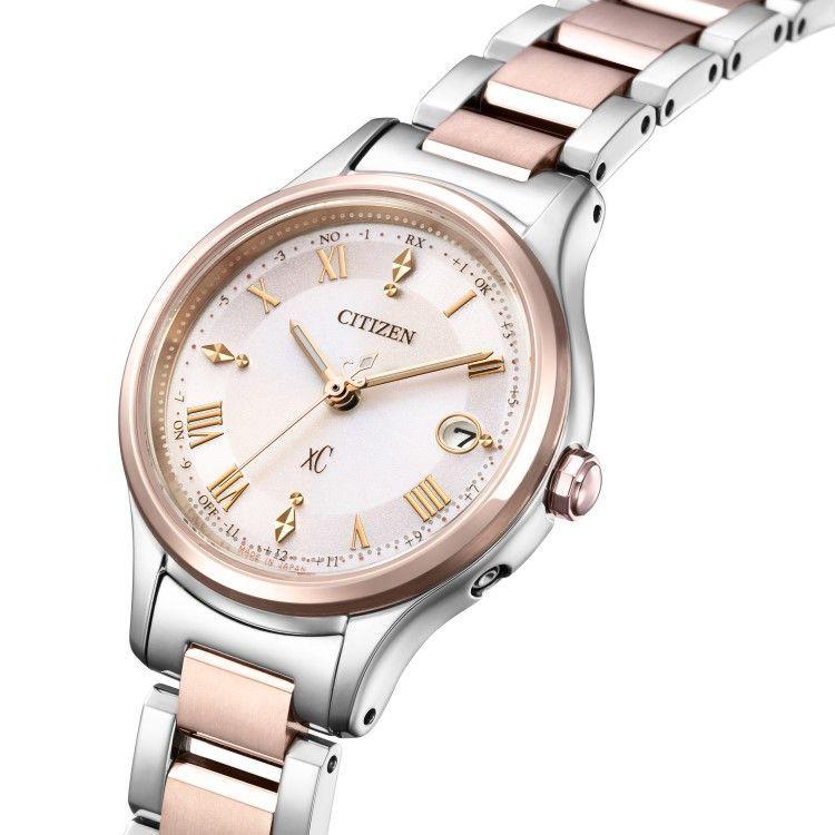Used CITIZEN Watch ES9496-64W Cross Sea xC Ladies Hikari Collection Solar Radio Titanium Band Analog (domestic Genuine Product) *Model Worn by Keiko