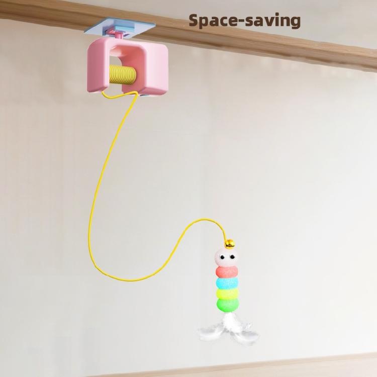 Interactive Pet Teaser Toy Cats Fun Rechargeable Electric Elevating Toy for Indoor Play and Fun Supplies