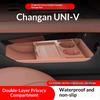 Convient pour 25 modèles de Changan Uni-v, Boîte de rangement sous la console centrale, Porte-lunettes, Accessoires de voiture Pièces de modification