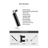 Portable Pocket MTB Bike Pump 120 PSI Mini Cycling Tire Inflator Hand Air Pump Bike Accessories Mountain Road Bicycle Pump