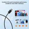 9D Bass Stereo Type C 3.5mm Headphones Volume Control Headset with Mic Wired Earbuds For iPhone Xiaomi Samsung Galaxy Earphones